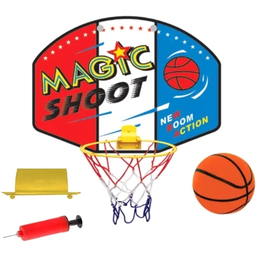 Mini basketbola groza komplekts ar bumbu un pumpi