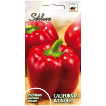 Paprika California Wonder sēklas 0,5gr Sēkluva