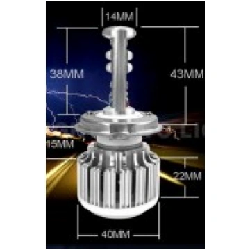 H4 LED autospuldze LED H4