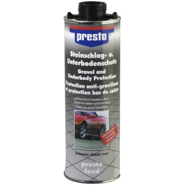 Pretakmeņu grubulis-melns, pistolei 1000 ml PRESTO