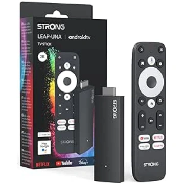 STRONG Leap-UNA Android TV Streaming Stick, WiFi,