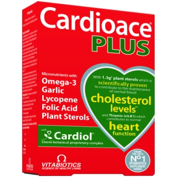 CARDIOACE® Plus, kapsulas, 60 gab. VITABIOTICS Ltd