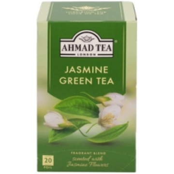 Zaļā tēja Ahmad Jasmine Romance, jasmīnu 20x2g, fo