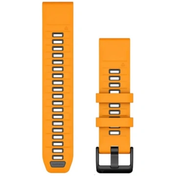 GARMIN QuickFit Band 22mm, Spark Orange/Graphite S