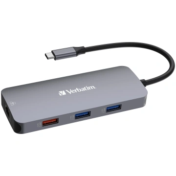 Verbatim USB‑C Pro Multiport Hub with 9 Ports CMH‑