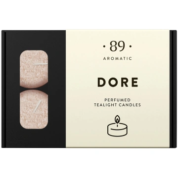 AROMATIC 89 Perfumed Tealight Candles Dore 12pcs