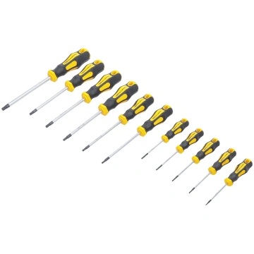 SCREWDRIVER SET | T-STAR (FOR TORX) T6 - T40 | 11 