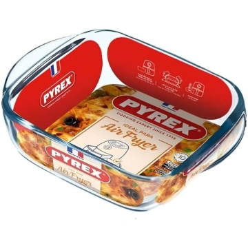 Pyrex Stikla trauks gaisa friteriem 20x17cm/1L Pyr