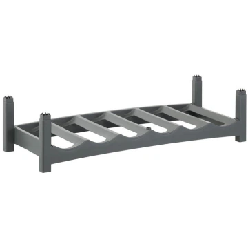 Rotho VARIO Tabletop wine rack 6 bottle(s) Grey