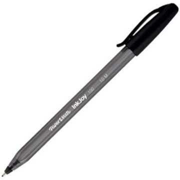 Papermate InkJoy 100 Black Stick ballpoint pen Med