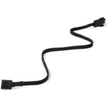 Silverstone PWM-Verlangerungskabel 30cm - black ( 