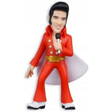 Figurīna Minikss - Elviss Preslijs sarkanā uzvalkā