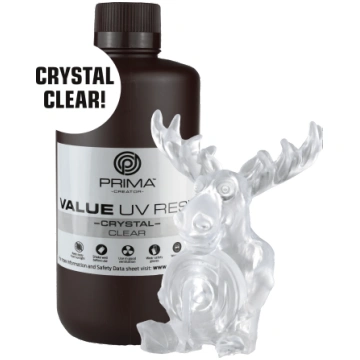 PrimaCreator Value Crystal UV sveķi - 1000 ml - ca