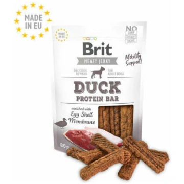 Brit Meat Jerky Duck Protein Bar Snack kārums suņi