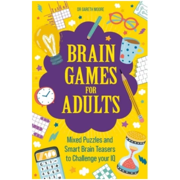 Brain Games for Adults, Mixed Puzzles and Smart Br