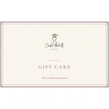Gift Card - Cecilia Marchetti Venezia - 50€