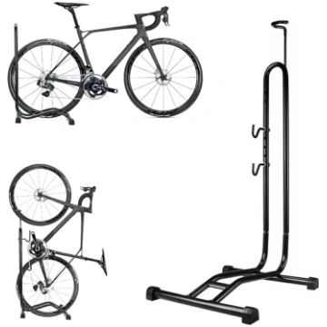 Regulējams velosipēdu remonta un novietošanas stat