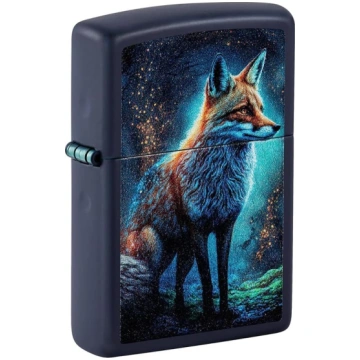 Zippo vējaizturīga šķiltava – Fox dizains – tumši 