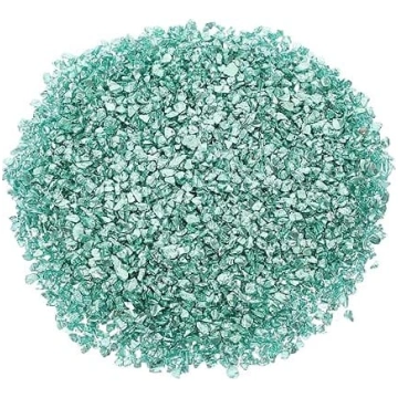 Unregelmäßige Glasbruchstücke Nagelcharms mit Glän