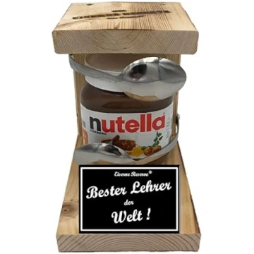 Skolotāja dāvanu idejas Atvadas Nutella - Dzelzs r