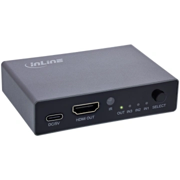 InLine InLine® HDMI Switch, 3-fach, 8K4K@60Hz, HDC