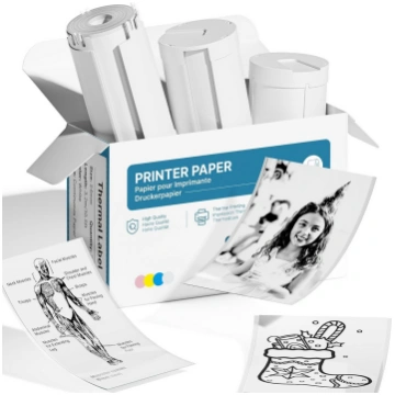 Termopapīrs mini printerim, pašlīmējošs - 3 ruļļu 