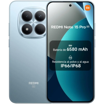 Xiaomi Redmi Note 15 Pro 5G-Melns/Pelēks/Zils//Pur