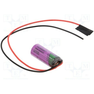 Battery: lithium (LTC); 2/3AA,2/3R6; 3.6V; 1100mAh