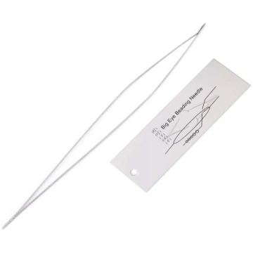 Lielās acs adatas Big Eye Beading Needle 100 mm