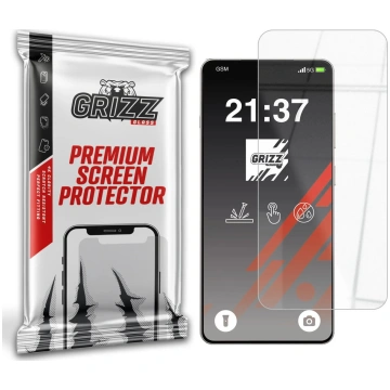 Aizsargstikls GrizzGlass HybridGlass priekš OnePlu