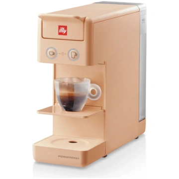 Kafijas automāts Illy Y3.3 EC, gaiši oranžs