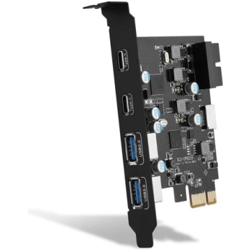 USB 3.0 PCIE karte 6 porti PCI-E karte ar USB 3.0 