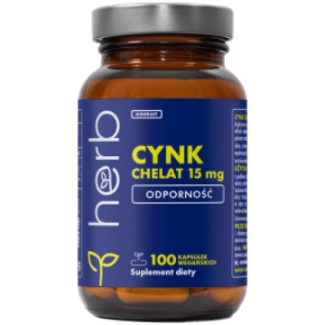 Zinc Chelate 15 mg HERB 100 vcaps