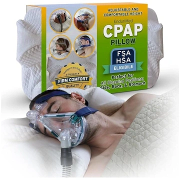 CPAP spilvens - jauns atmiņas putu kontūras dizain