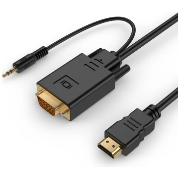 Gembird HDMI to VGA and audio adapter cable single