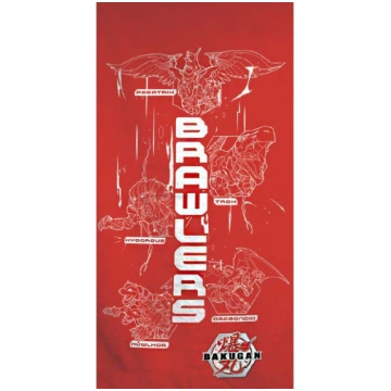 Bakugan vannas dvielis, pludmales dvielis 70x140cm