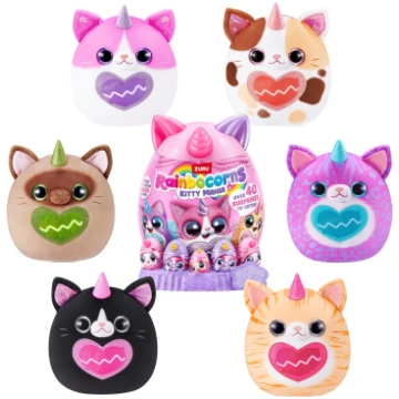 ZURU Rainbowcorns - Eggzania Kitty Mania, assorted