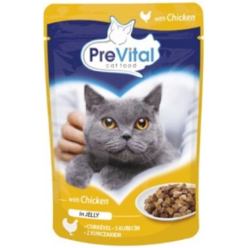 PREVITAL Chicken in jelly - wet cat food - 100g PV