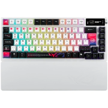 Asus ROG Azoth X (white, DE layout, ROG NX V2) 90M