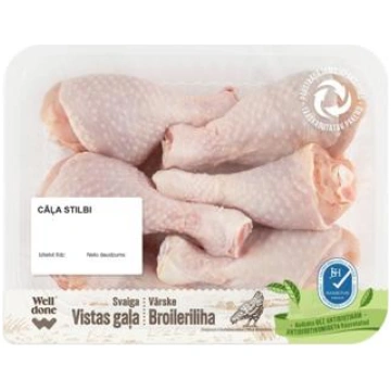 Cāļa stilbi bez antibiotikām WELL DONE 500g