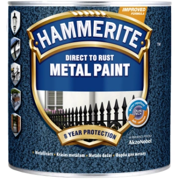 Hammerite PAINT HAMMERITE BLACK HAMMERED 2.5L 1508