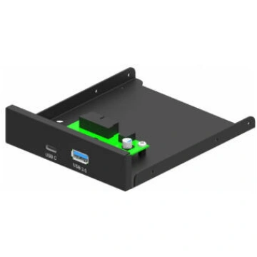 Adapteris Gembird Internal 3.5 Front PC Panel USB 