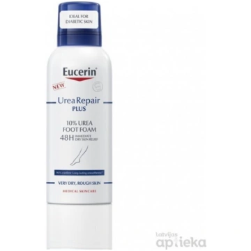 EUCERIN UreaRepair Plus 10% Urea putas ļoti sausām