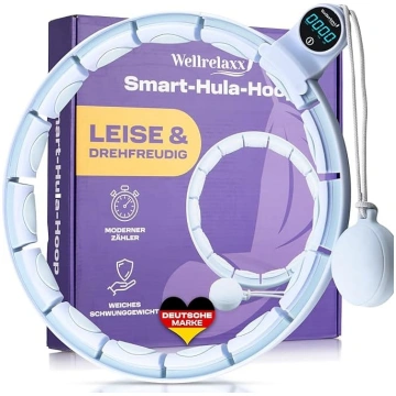 Wellrelaxx Smart Hula Hoop Test Winner klusa un ro