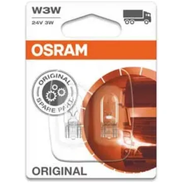 Spuldžu pāris OSRAM Original W3W 24V 3W