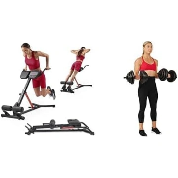 Sunny Health and Fitness Unisex Station Hyperexten