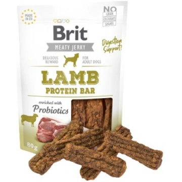 Brit Jerky Lamb proteīna batoniņš - jēra gaļa - su