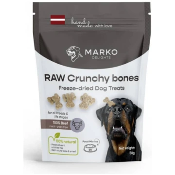 Marko Delights Raw Crunchy Bones liofilizēti gardu