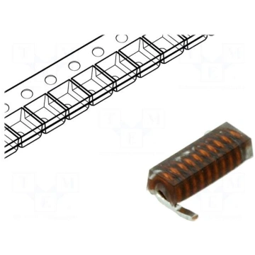 Air coil | SMD | 1340 | 12.55nH | 1.6A | 14mΩ FERR