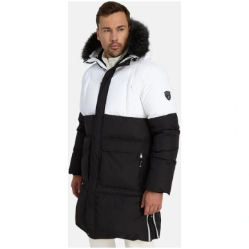 Huppa Unisex ziemas parka ALASKA, white/ black